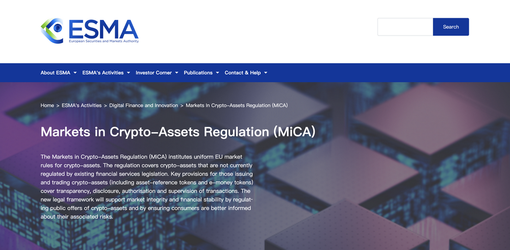 解读欧盟MiCA法案,加密货币托管服务如何合规?